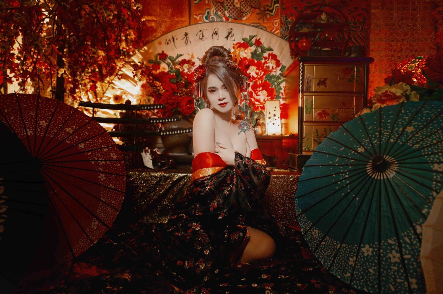 花魁之魅：捕捉優雅動人的每一刻的第2張圖片